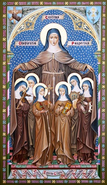 Santa Chiara e le sue sorelle